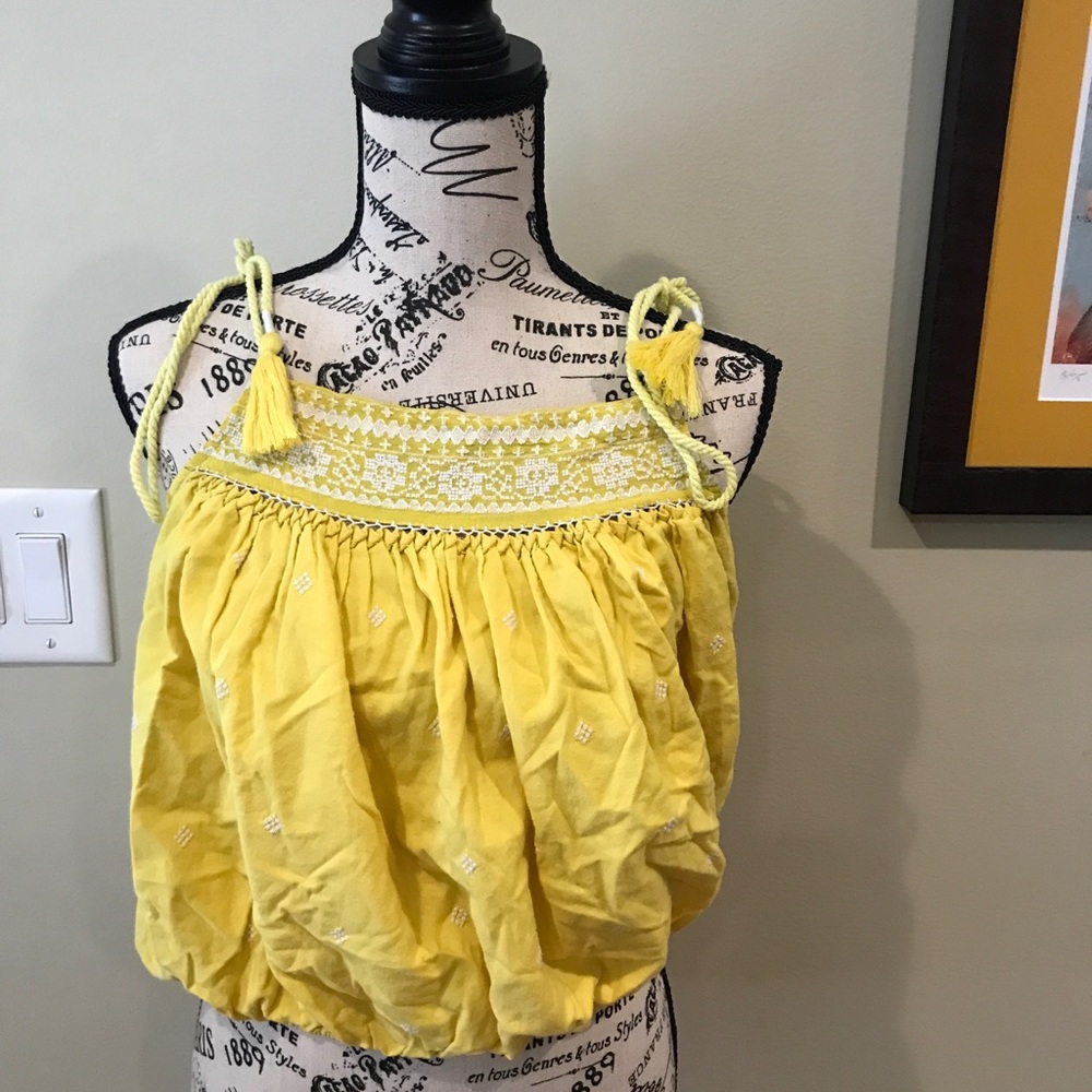 Yellow tank